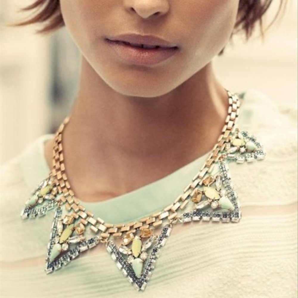 stella and dot palmia necklace